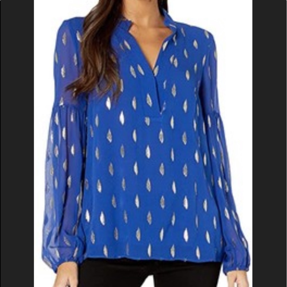 NWT Stunning Lilly Pulitzer Shea Silk Tunic Top